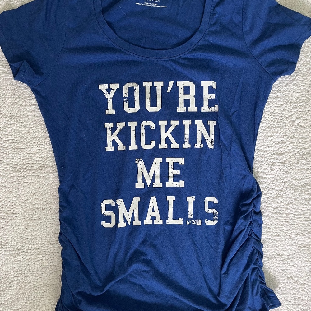 Motherhood Maternity XS baseball tee